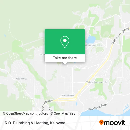 R.O. Plumbing & Heating map