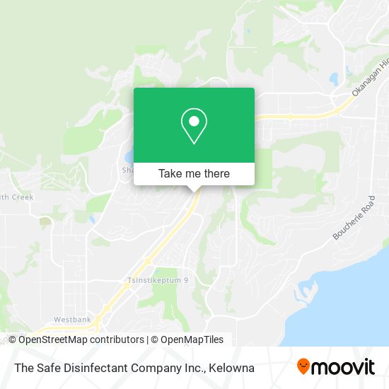 The Safe Disinfectant Company Inc. map