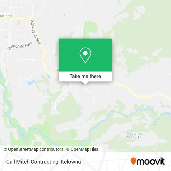 Call Mitch Contracting map