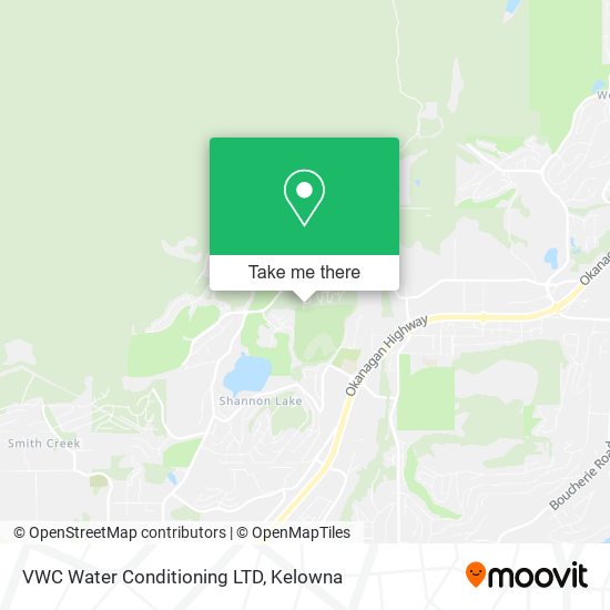 VWC Water Conditioning LTD map