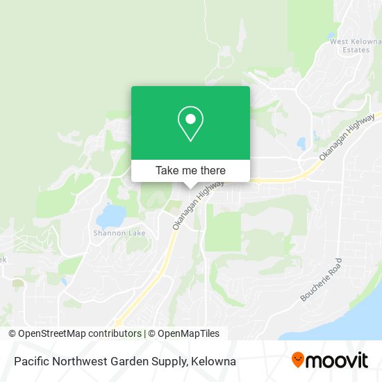 Pacific Northwest Garden Supply map