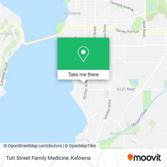 Tutt Street Family Medicine map