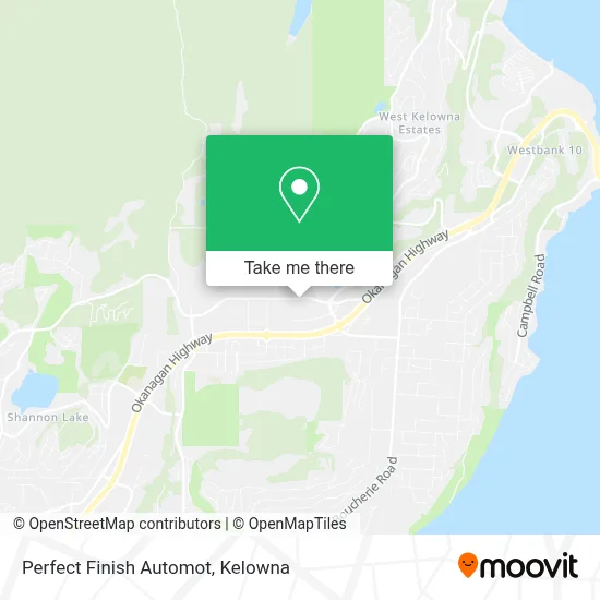 Perfect Finish Automot map