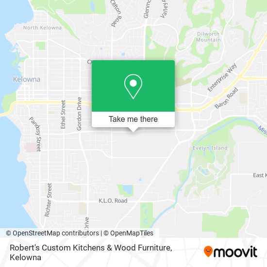 Robert's Custom Kitchens & Wood Furniture plan