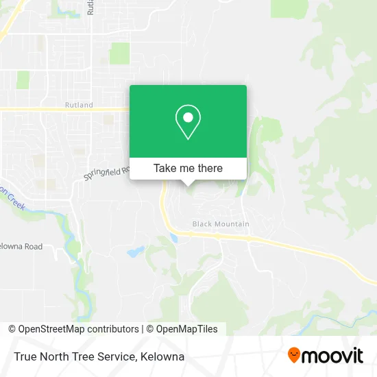 True North Tree Service map