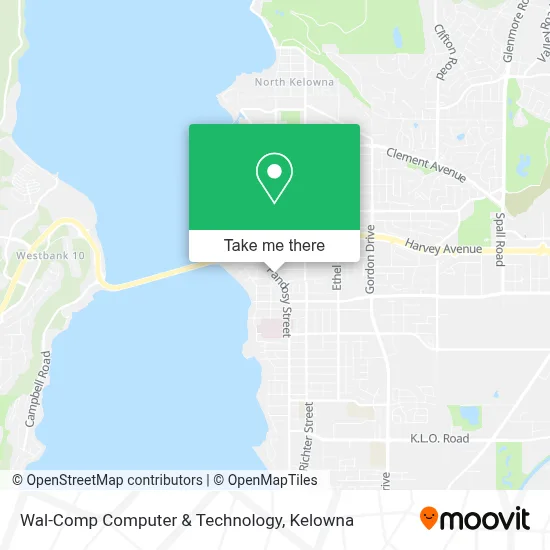 Wal-Comp Computer & Technology map