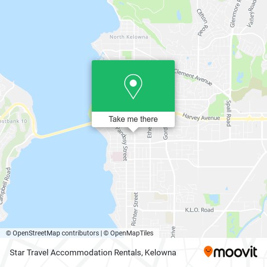 Star Travel Accommodation Rentals plan