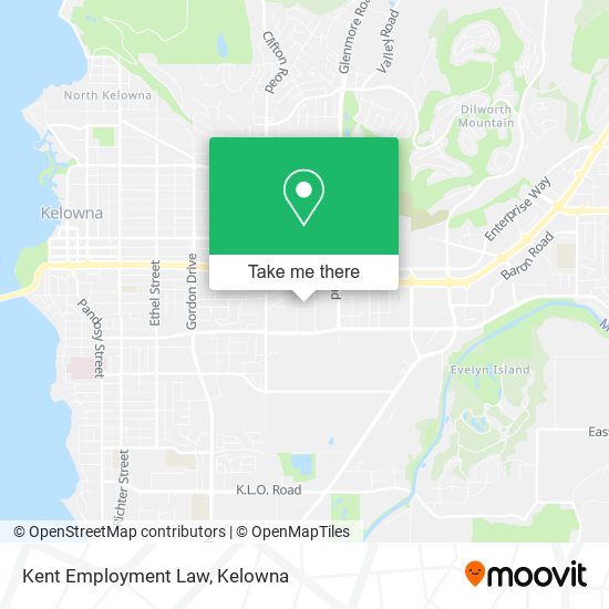 Kent Employment Law map