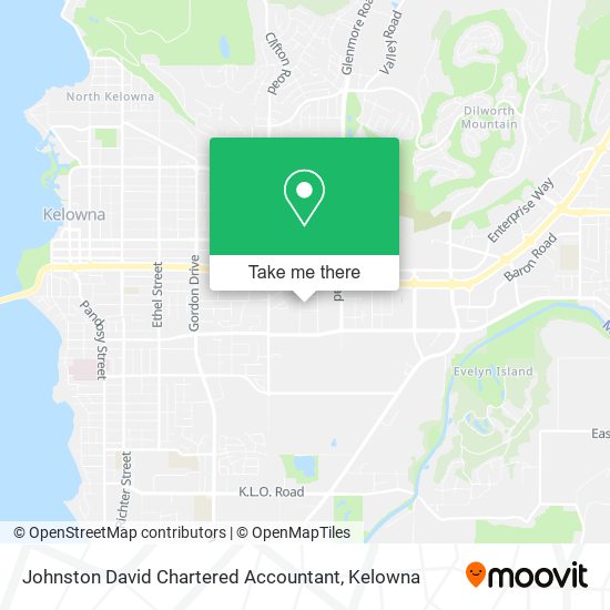 Johnston David Chartered Accountant map