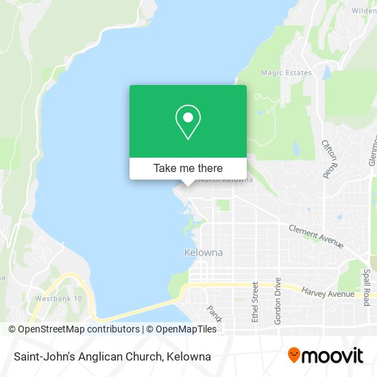 Saint-John's Anglican Church map