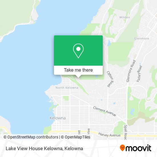 Lake View House Kelowna map
