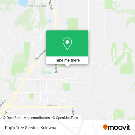 Pop's Tree Service map