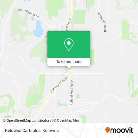 Kelowna Cartsplus map