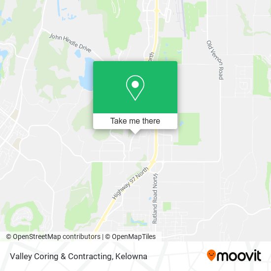 Valley Coring & Contracting map