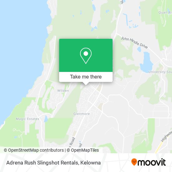 Adrena Rush Slingshot Rentals plan