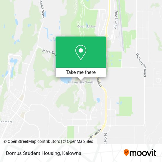 Domus Student Housing map
