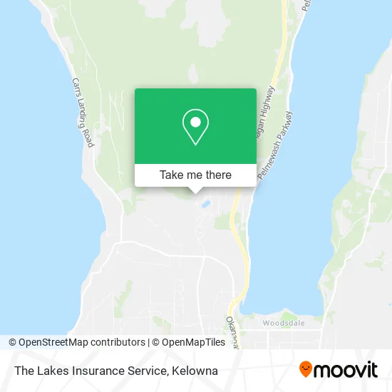 The Lakes Insurance Service map