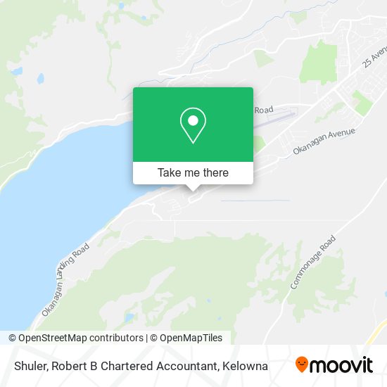 Shuler, Robert B Chartered Accountant map