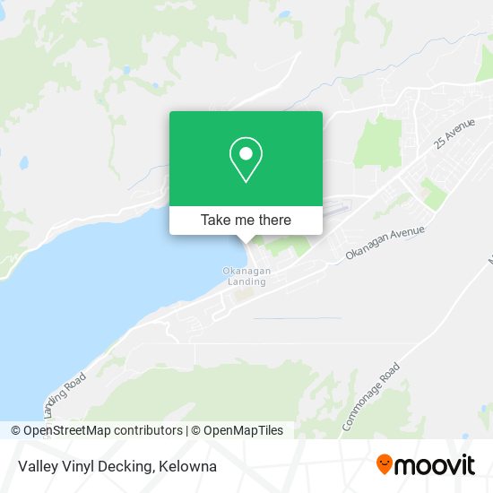 Valley Vinyl Decking map