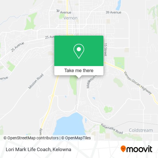 Lori Mark Life Coach map
