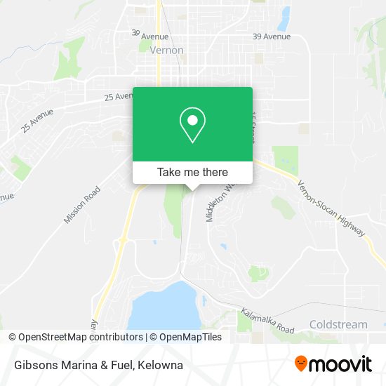 Gibsons Marina & Fuel map