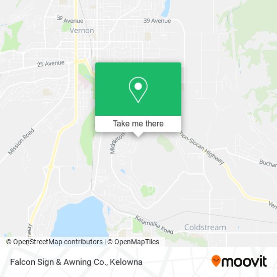 Falcon Sign & Awning Co. map