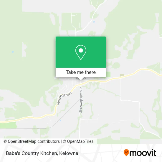 Baba's Country Kitchen map