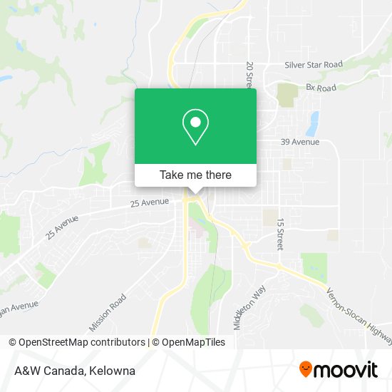 A&W Canada plan