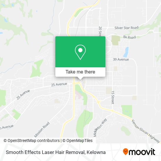 Smooth Effects Laser Hair Removal map