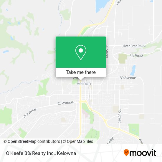 O'Keefe 3% Realty Inc. map