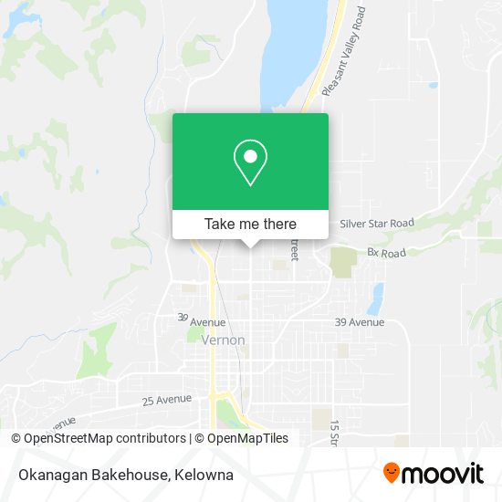 Okanagan Bakehouse map