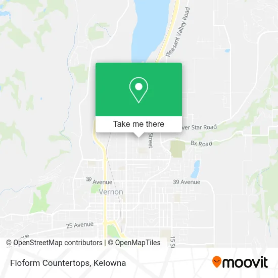 Floform Countertops map