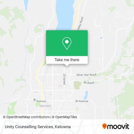 Unity Counselling Services map