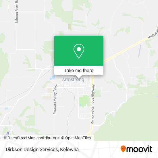 Dirkson Design Services map