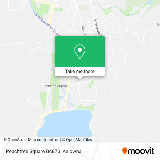 Peachtree Square Bc873 map