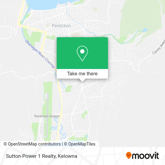Sutton-Power 1 Realty map