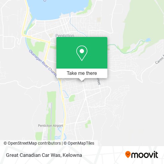 Great Canadian Car Was map