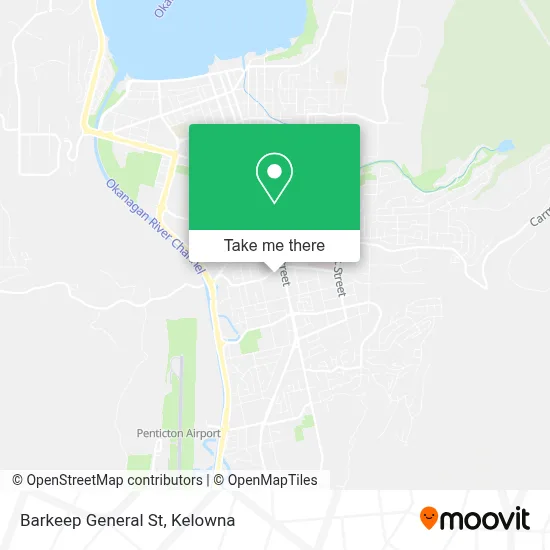 Barkeep General St map