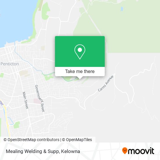 Mealing Welding & Supp map