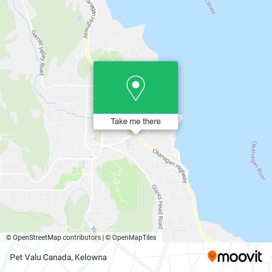 Pet Valu Canada map