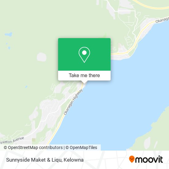 Sunnyside Maket & Liqu map