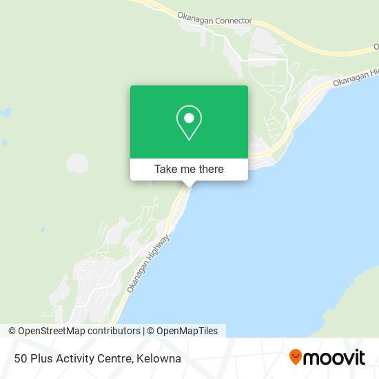 50 Plus Activity Centre map
