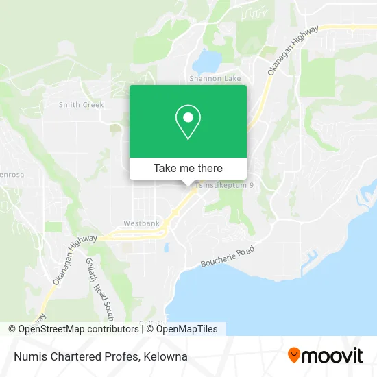 Numis Chartered Profes map