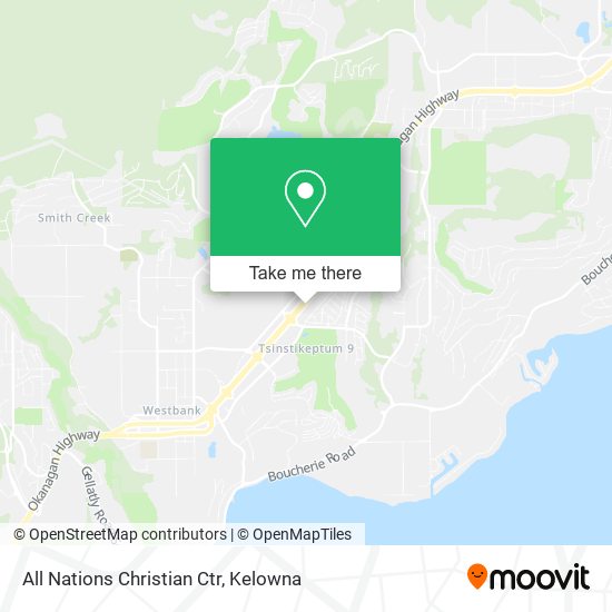 All Nations Christian Ctr map