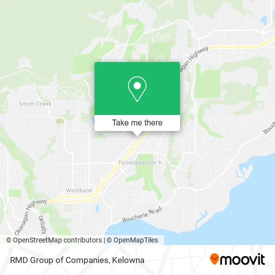 RMD Group of Companies map