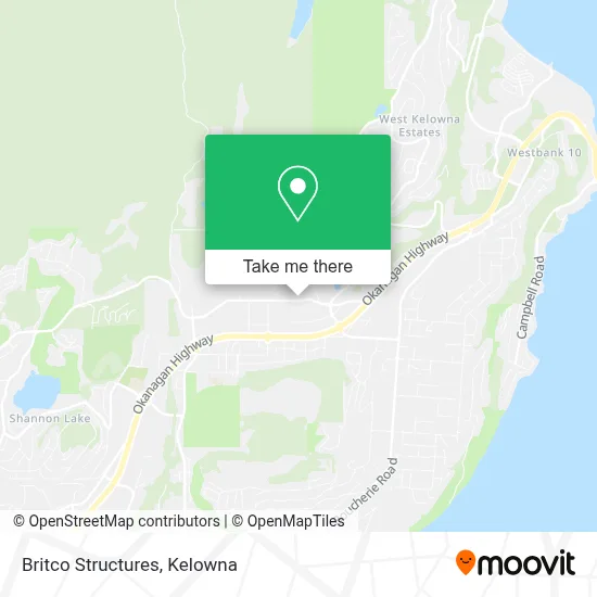 Britco Structures map