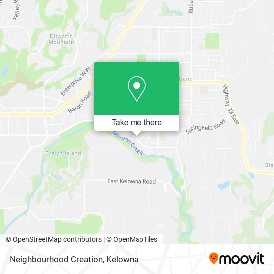Neighbourhood Creation map