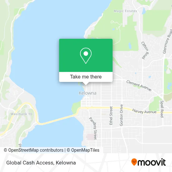 Global Cash Access map