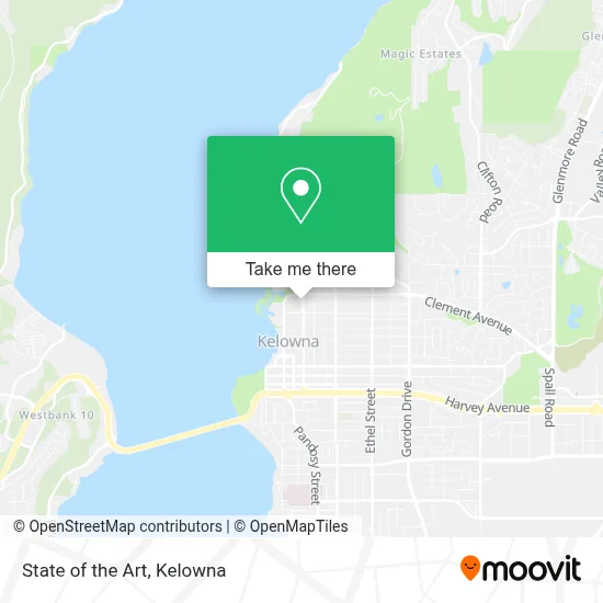 State of the Art map