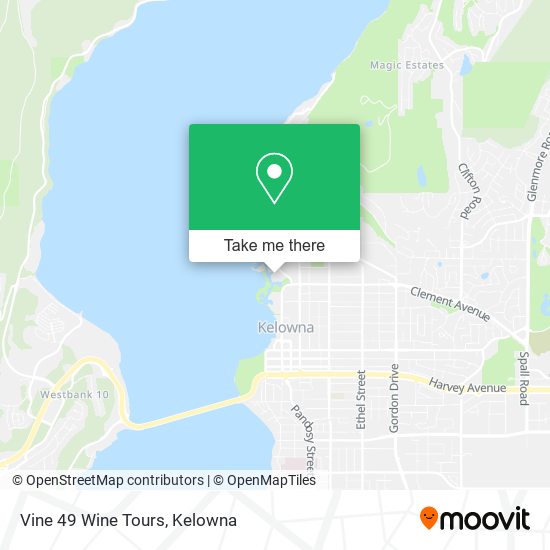 Vine 49 Wine Tours plan
